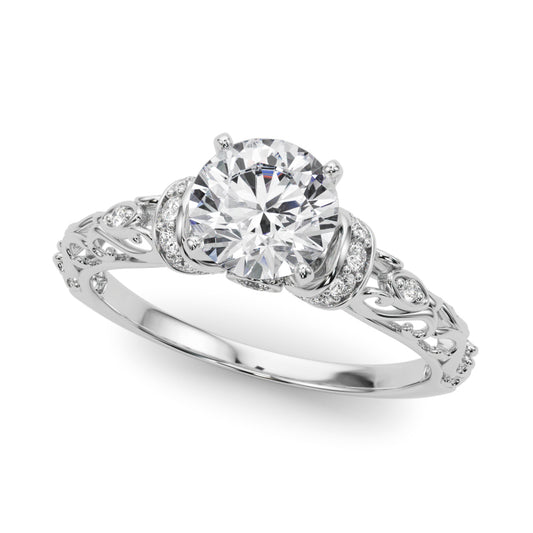 Vintage Inspired Engagement Ring