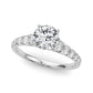Graduated Diamond Engagement Ring