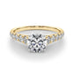 Graduated Diamond Engagement Ring