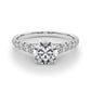 Graduated Diamond Engagement Ring