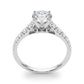 Graduated Diamond Engagement Ring
