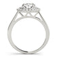 Round Double Halo Engagement Ring