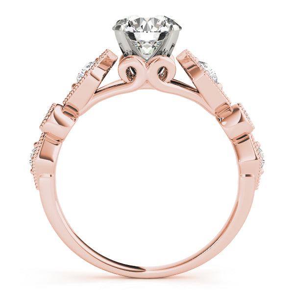 Vintage Milgrain Engagement Rings