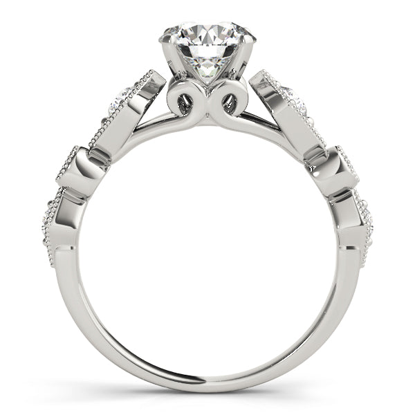 Vintage Milgrain Engagement Rings