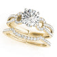 Multirow Split Shank Engagement Rings