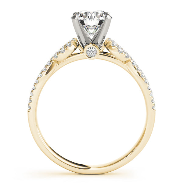 Multirow Split Shank Engagement Rings