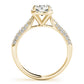 Round Halo Pavé Engagement Ring