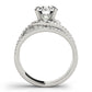 Bypass Multirow Engagement Ring