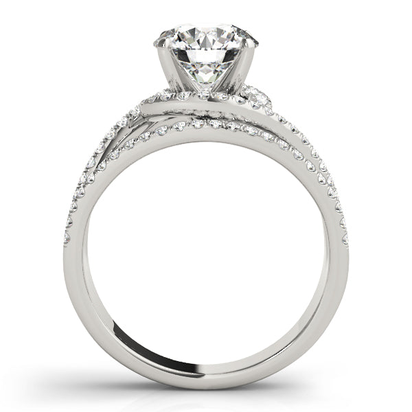 Bypass Multirow Engagement Ring