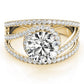 Bypass Multirow Engagement Ring
