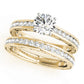 Vintage Inspired Channel Set Engagement Ring