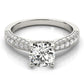 Vintage Inspired Milgrain Engagement Ring