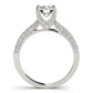 Vintage Inspired Milgrain Engagement Ring