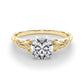Accented Vintage-Inspired Engagement Ring