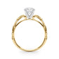 Accented Vintage-Inspired Engagement Ring