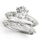 Vintage Solitaire Round Engagement Rings