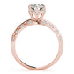 Vintage Solitaire Round Engagement Rings