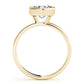 Solitaire Bezel Set Round Engagement Ring