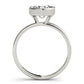 Solitaire Bezel Set Round Engagement Ring
