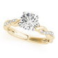 Braided Engagement Ring
