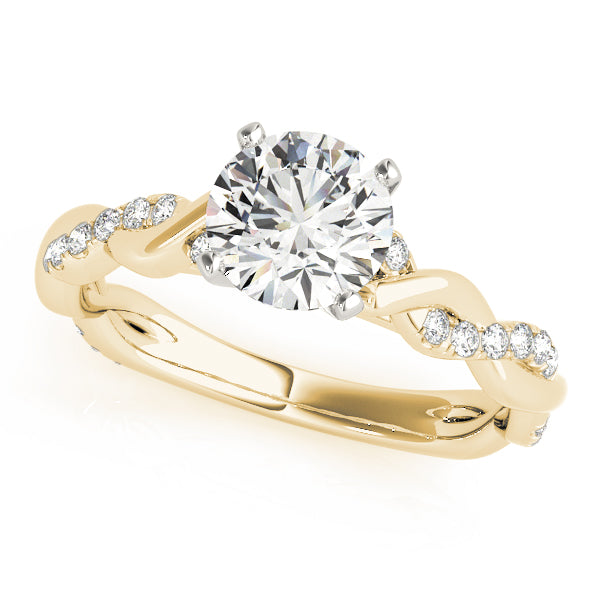 Braided Engagement Ring