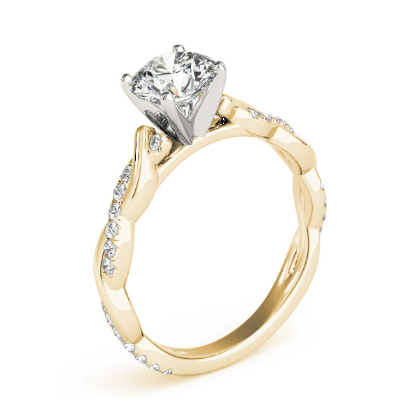 Braided Engagement Ring
