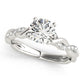 Braided Engagement Ring