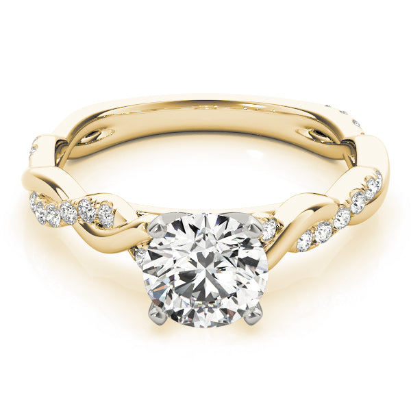 Braided Engagement Ring