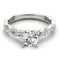 Braided Engagement Ring