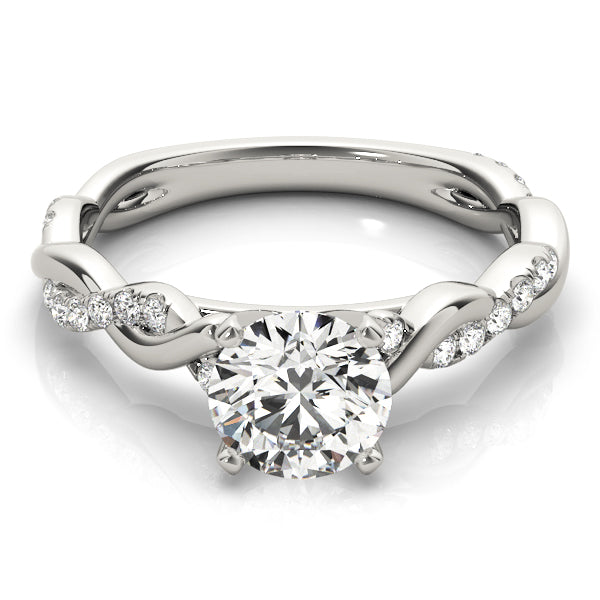 Braided Engagement Ring