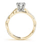 Braided Engagement Ring