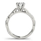 Braided Engagement Ring