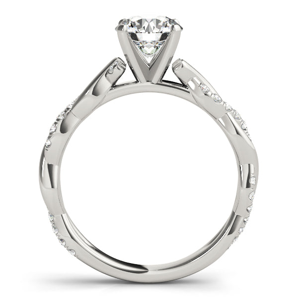 Braided Engagement Ring
