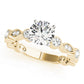 Antique Inspired Milgrain Engagement Ring