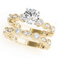 Antique Inspired Milgrain Engagement Ring
