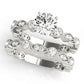 Antique Inspired Milgrain Engagement Ring
