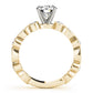 Antique Inspired Milgrain Engagement Ring