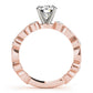 Antique Inspired Milgrain Engagement Ring