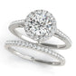 Round Halo Diamond Engagement Ring
