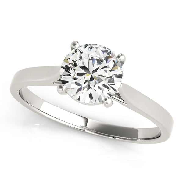 Solitaire Cathedral Engagement Ring