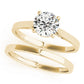Solitaire Cathedral Engagement Ring