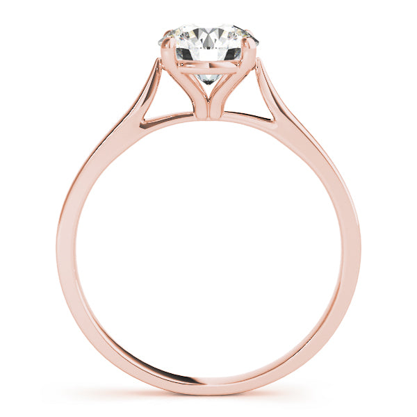 Solitaire Cathedral Engagement Ring