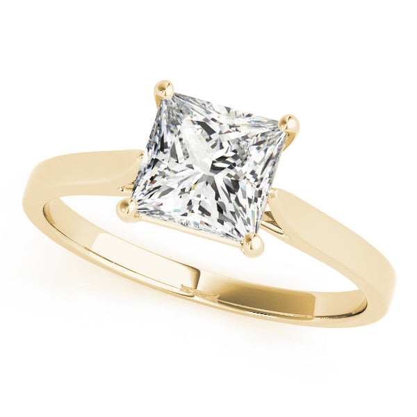 Solitaire Cathedral Engagement Ring