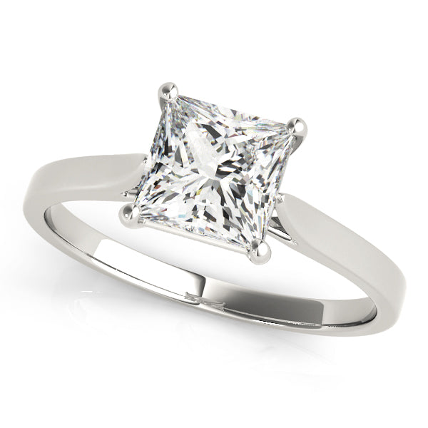 Solitaire Cathedral Engagement Ring