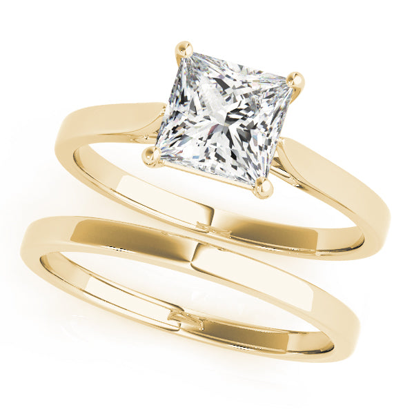 Solitaire Cathedral Engagement Ring