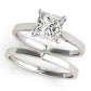 Solitaire Cathedral Engagement Ring