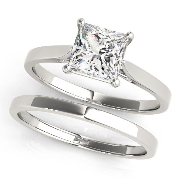 Solitaire Cathedral Engagement Ring