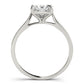 Solitaire Cathedral Engagement Ring