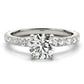 French Cut Solitaire Engagement Ring