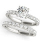 French Cut Solitaire Engagement Ring